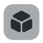 3d Square SVG Icon